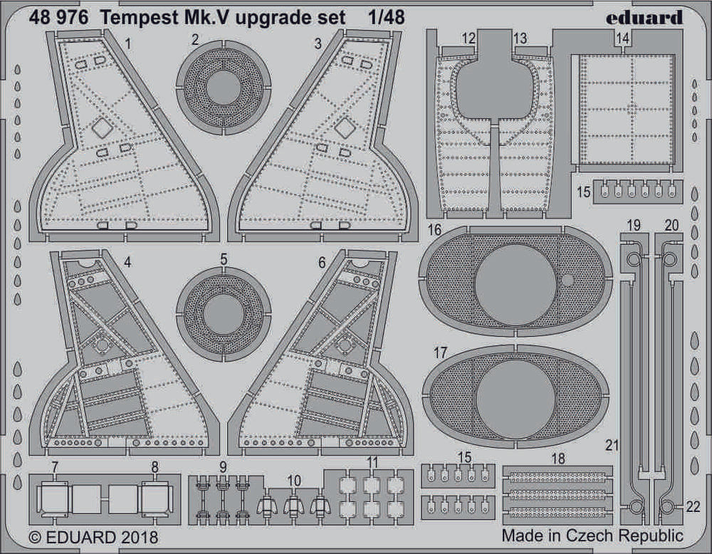 Tempest Mk.V upgrade set for Eduard