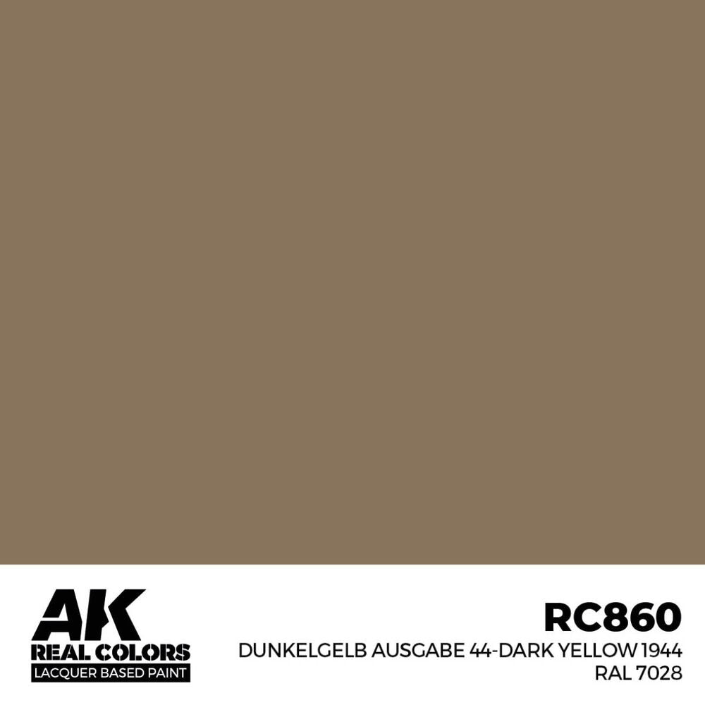 Dunkelgelb Ausgabe 44-Dark Yellow 1944 RAL 7028 17 ml.