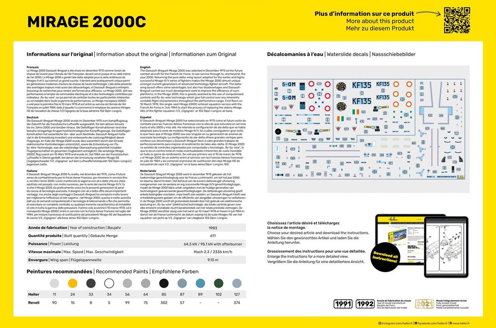 STARTER KIT Mirage 2000 C