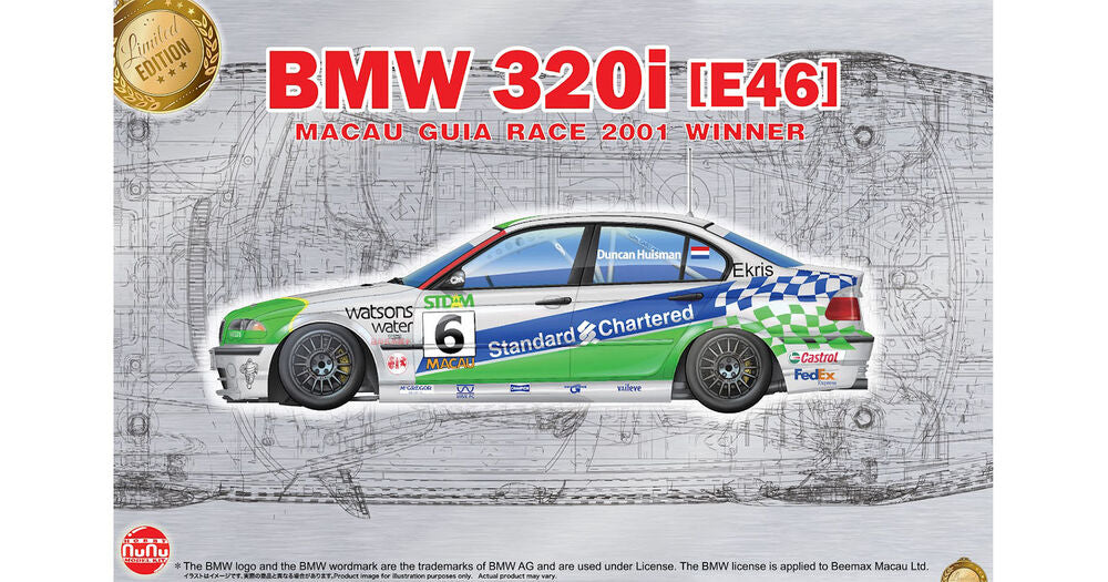 BMW 320i E46 Touring Macau 2001 Winner