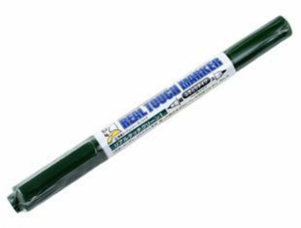 Mr Hobby -Gunze Real Touch Marker - Real Touch Green 1