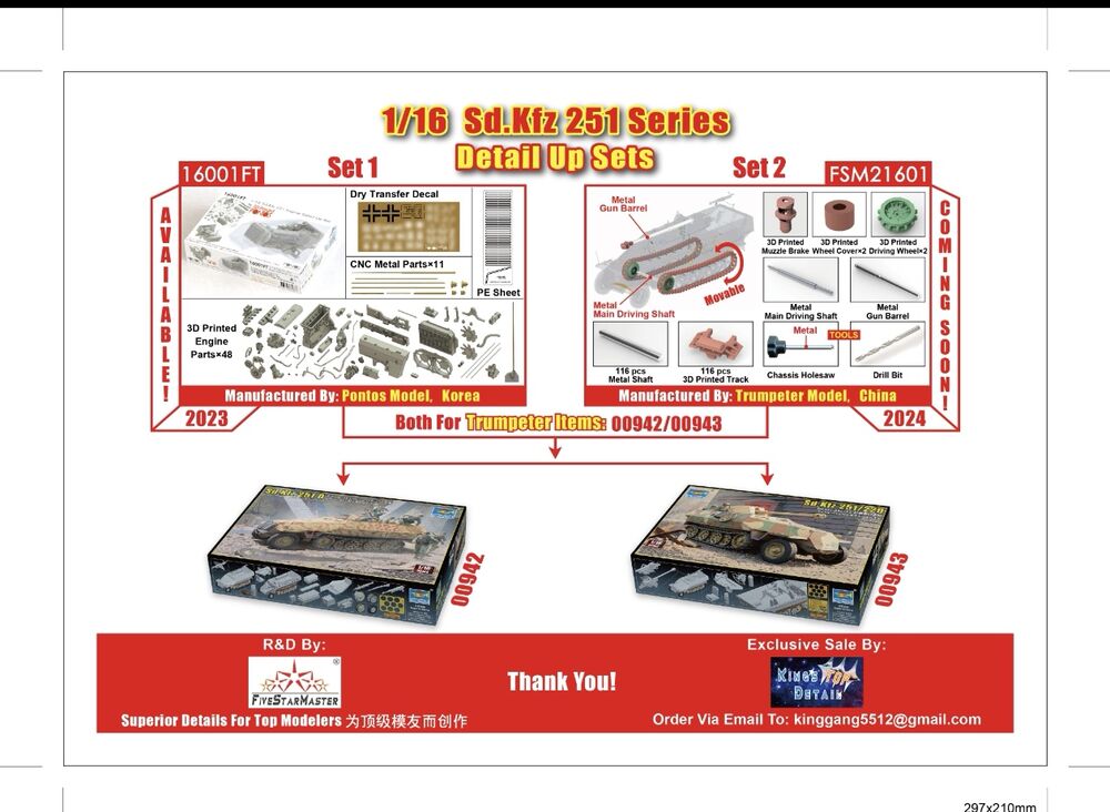 FSM Sd Kfz 251 Track Set