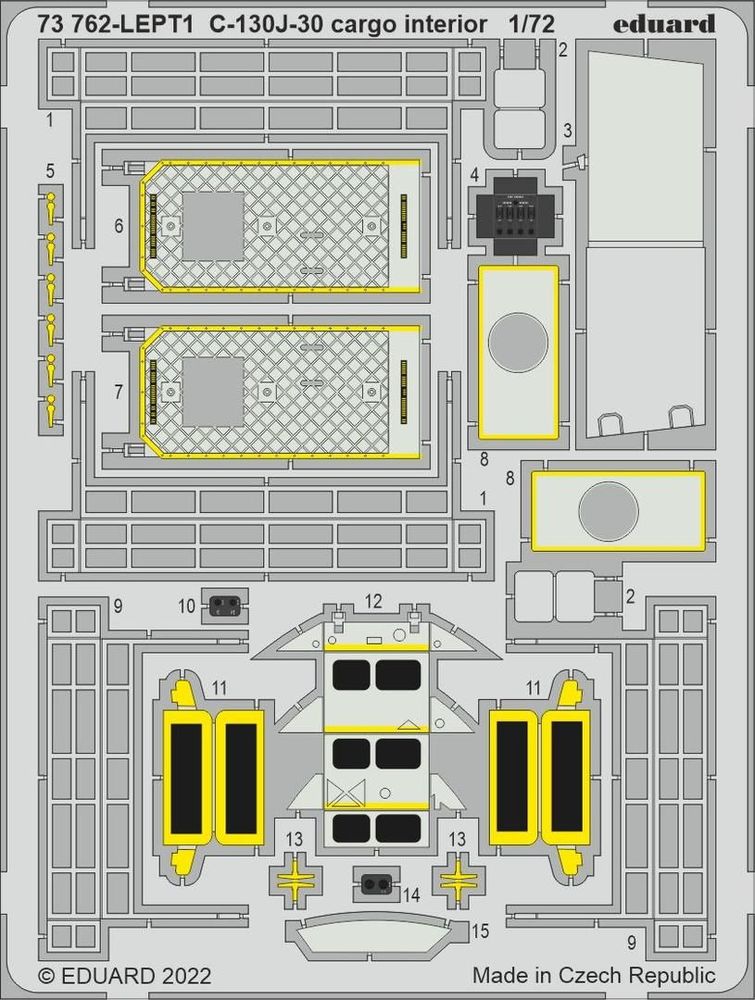 C-130J-30 cargo interior for ZVEZDA