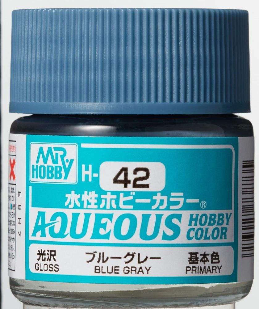 Mr Hobby -Gunze Aqueous Hobby Colors (10 ml) Blue Gray