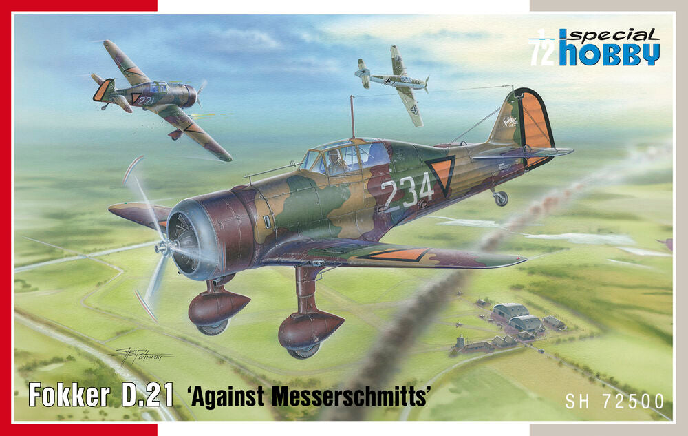 Fokker D.21 ���Against Messerschmitts���