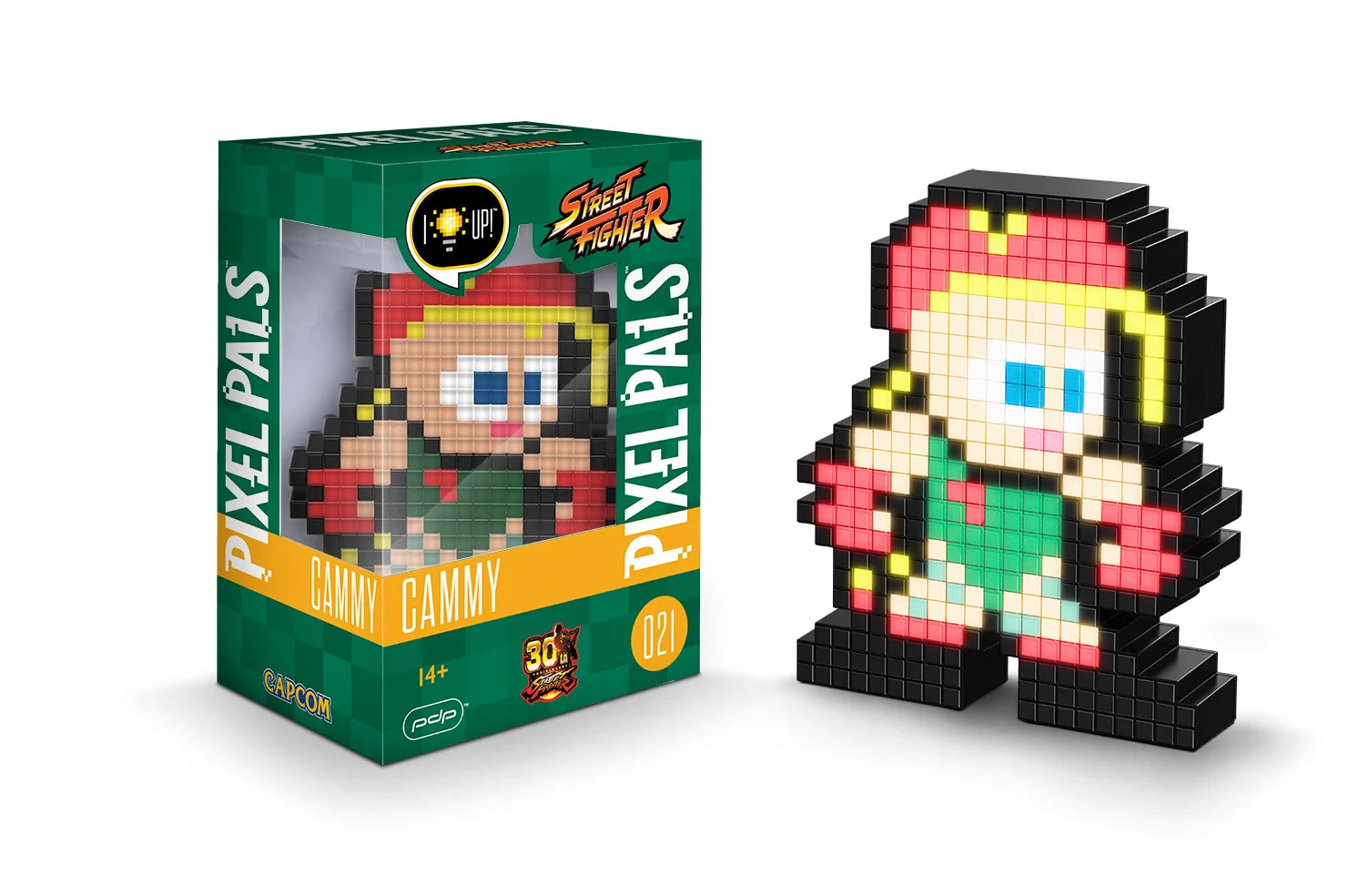 PIXEL PALS Light Up Collectible Figures - Street Fighter - Cammy