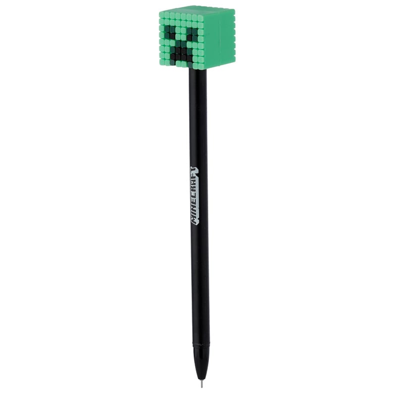 MINECRAFT - Heads - Head Topper Erasable Gel Pen (Display of 24 pcs)