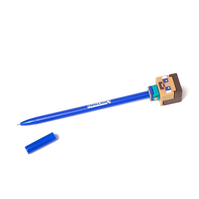 MINECRAFT - Chibi - Head Topper Erasable Gel Pen (Display of 36 pcs)