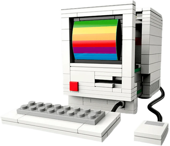 POP SERIES - Construction Kit - 1984 Computer - 274pc