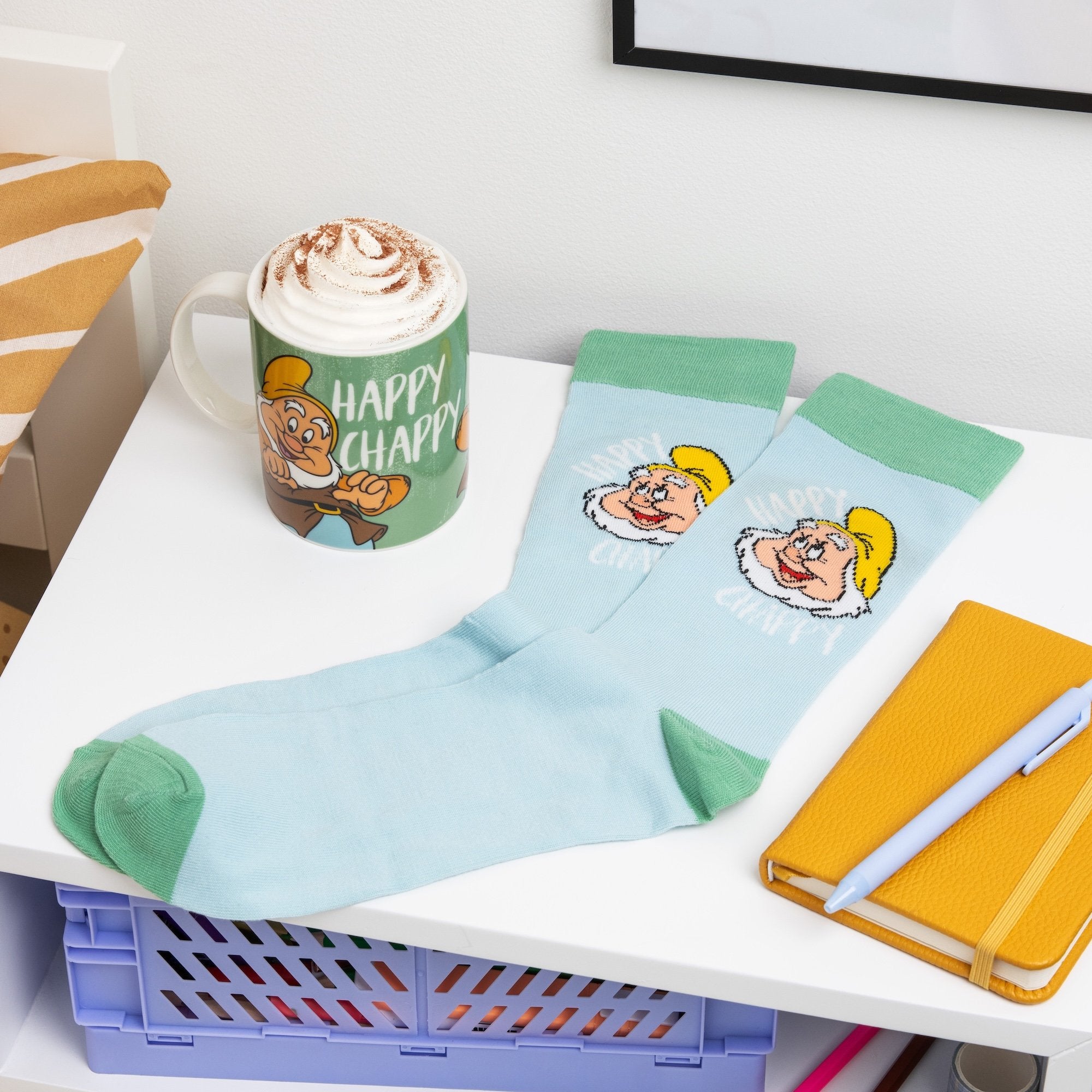 BLANCHE NEIGE - Joyeux - Mug et Chaussettes