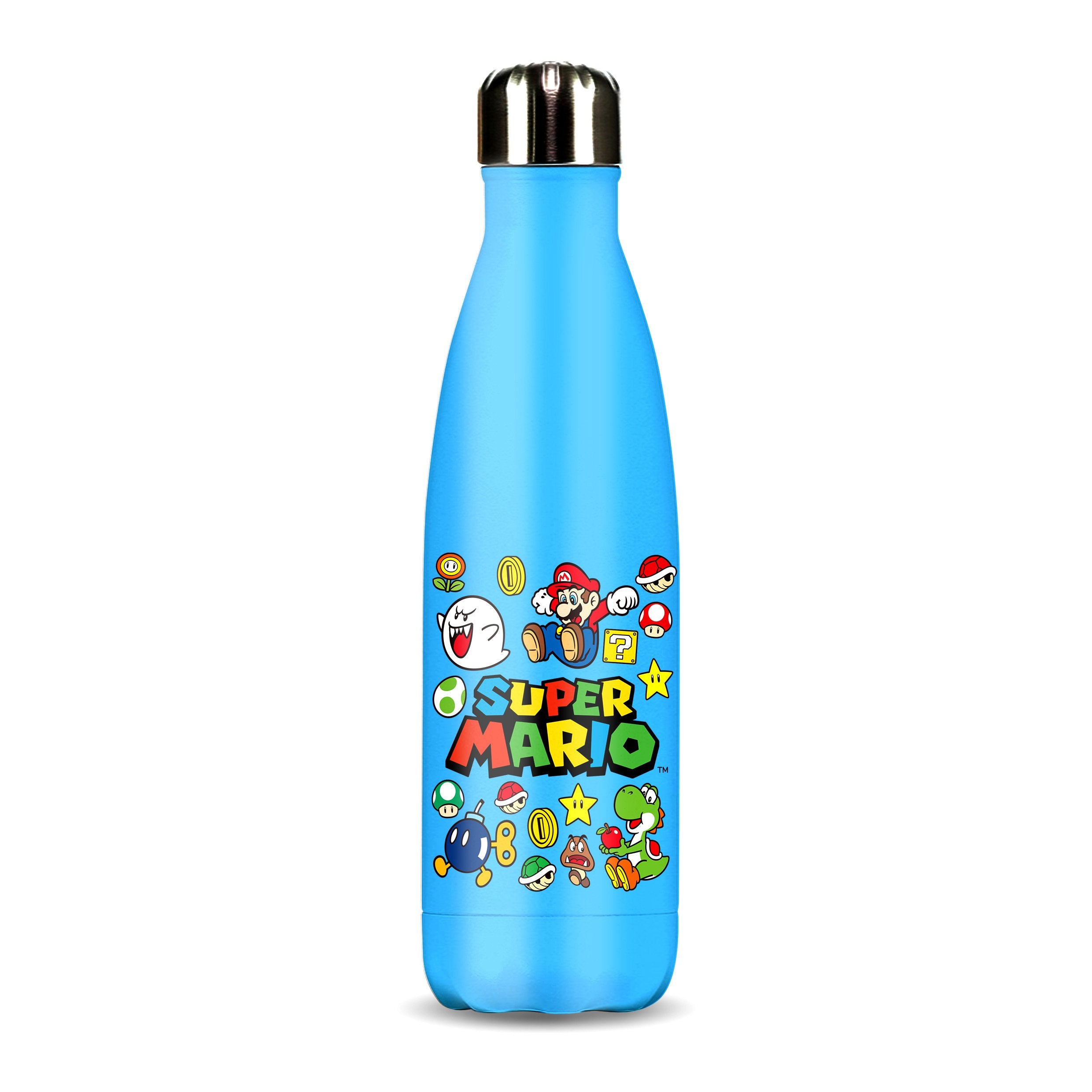 SUPER MARIO - Logo - Aluminium Water Bottle 600ml