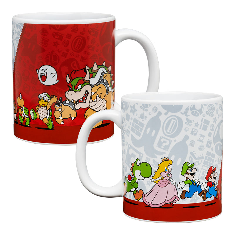 SUPER MARIO - Team - Heat Change Mug 11oz