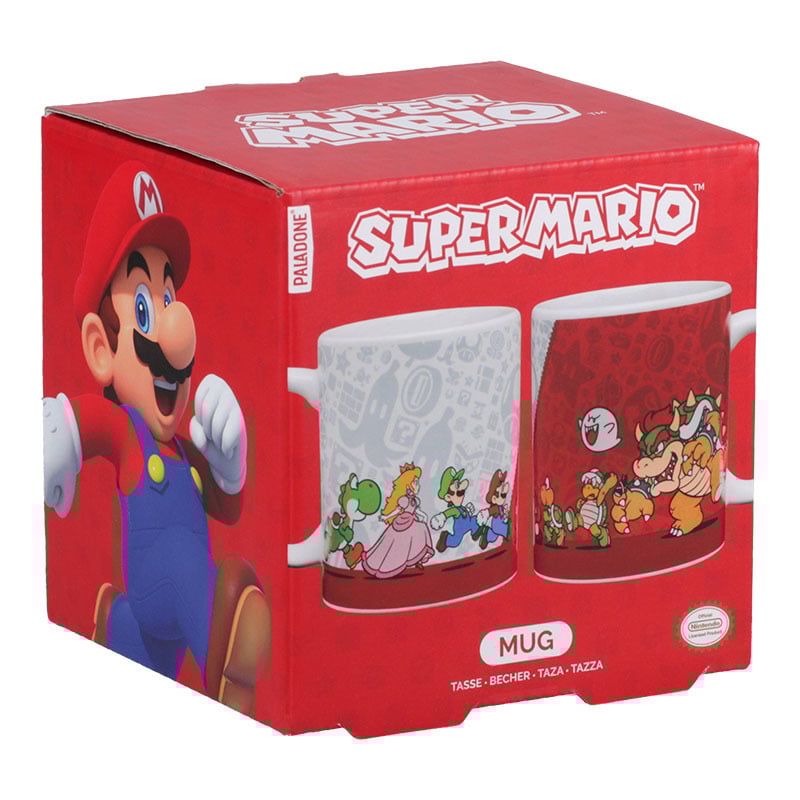 SUPER MARIO - Team - Heat Change Mug 11oz