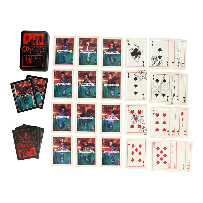 STRANGER THINGS 5 - Playing Cards in a Tin