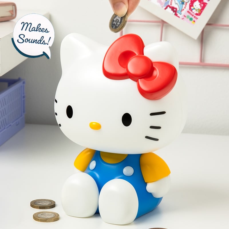 HELLO KITTY - Tirelire 3D avec Son