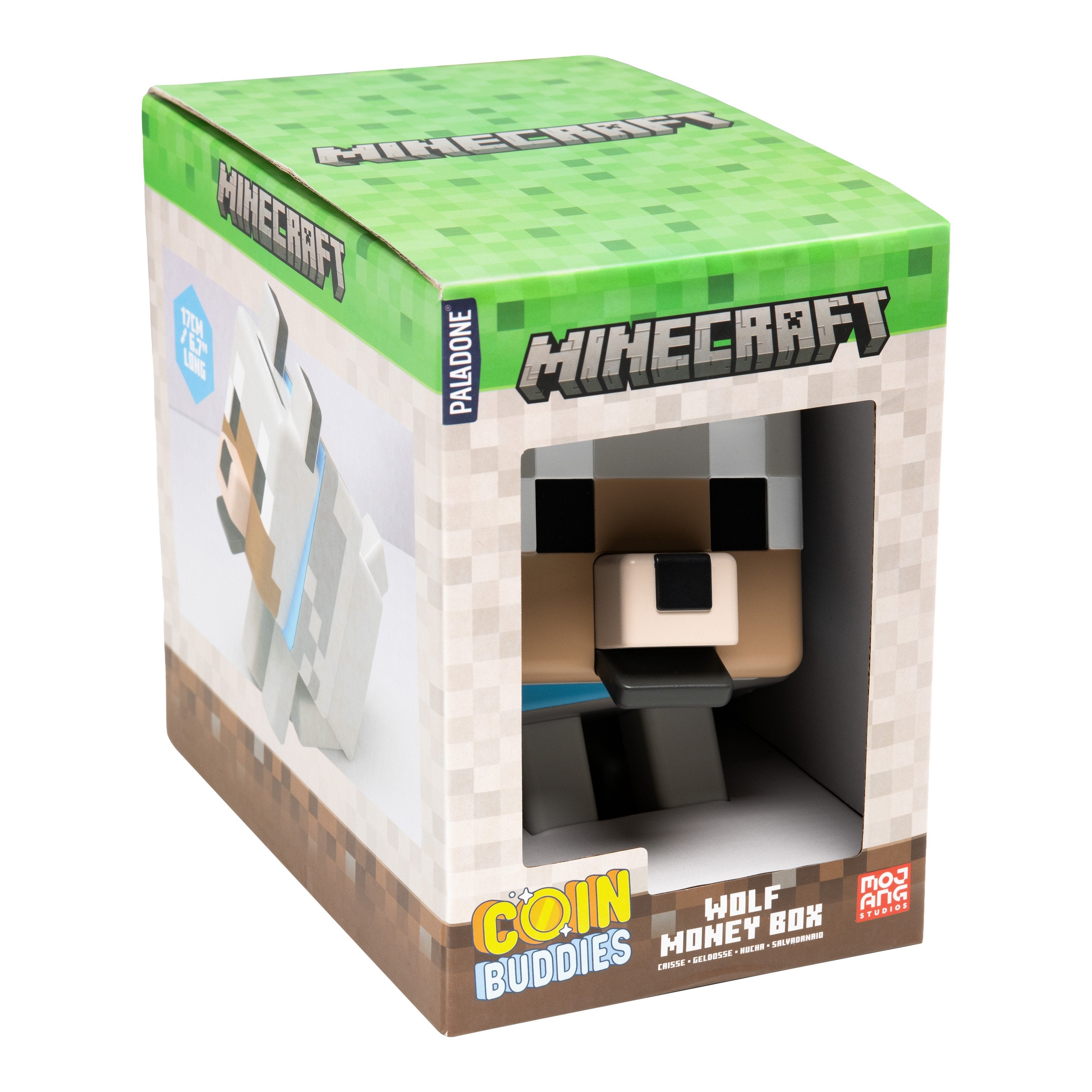 MINECRAFT - Wolf - Shaped Money Box