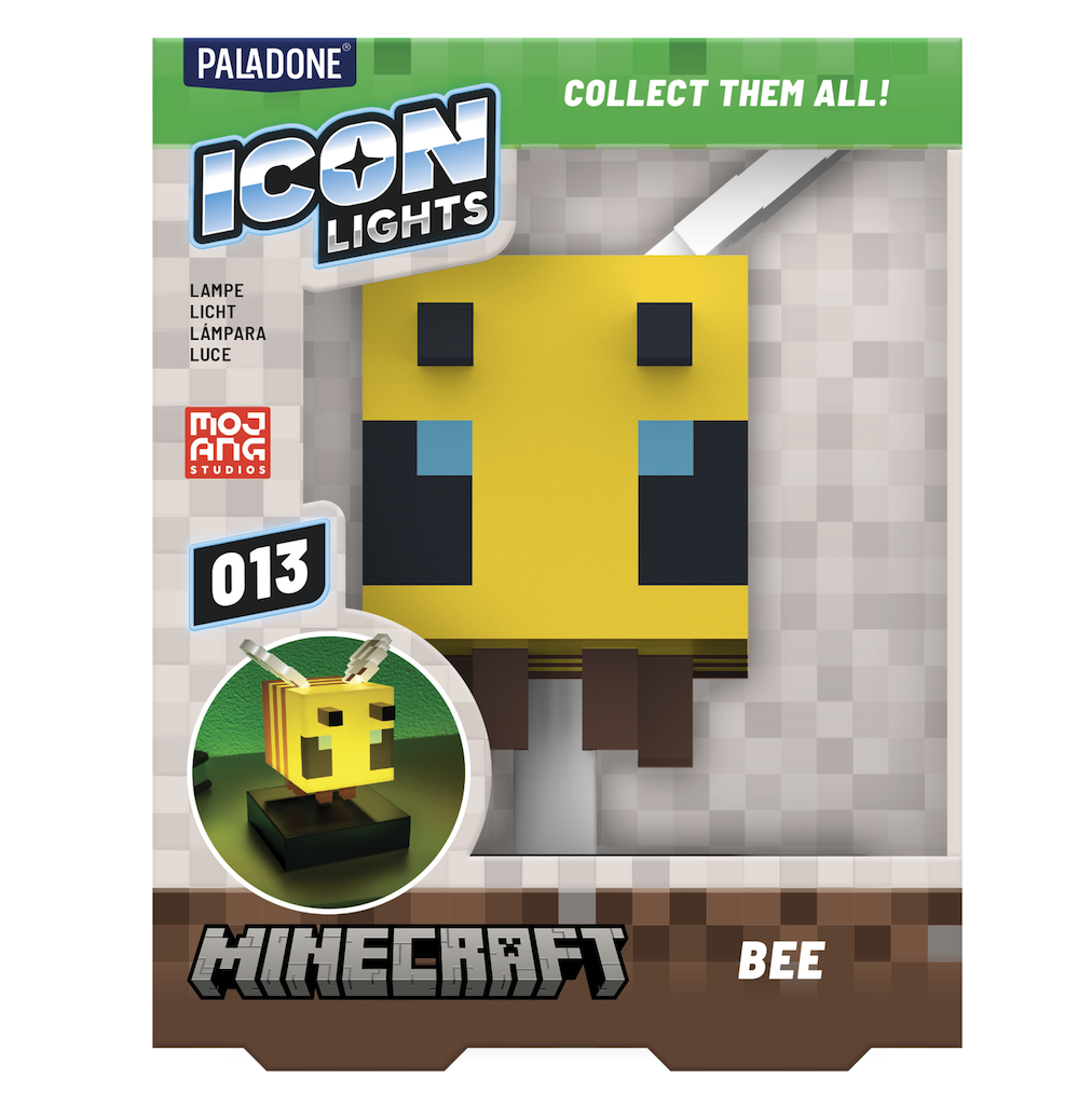 MINECRAFT - Bee - Icon Lamp 4,3inch