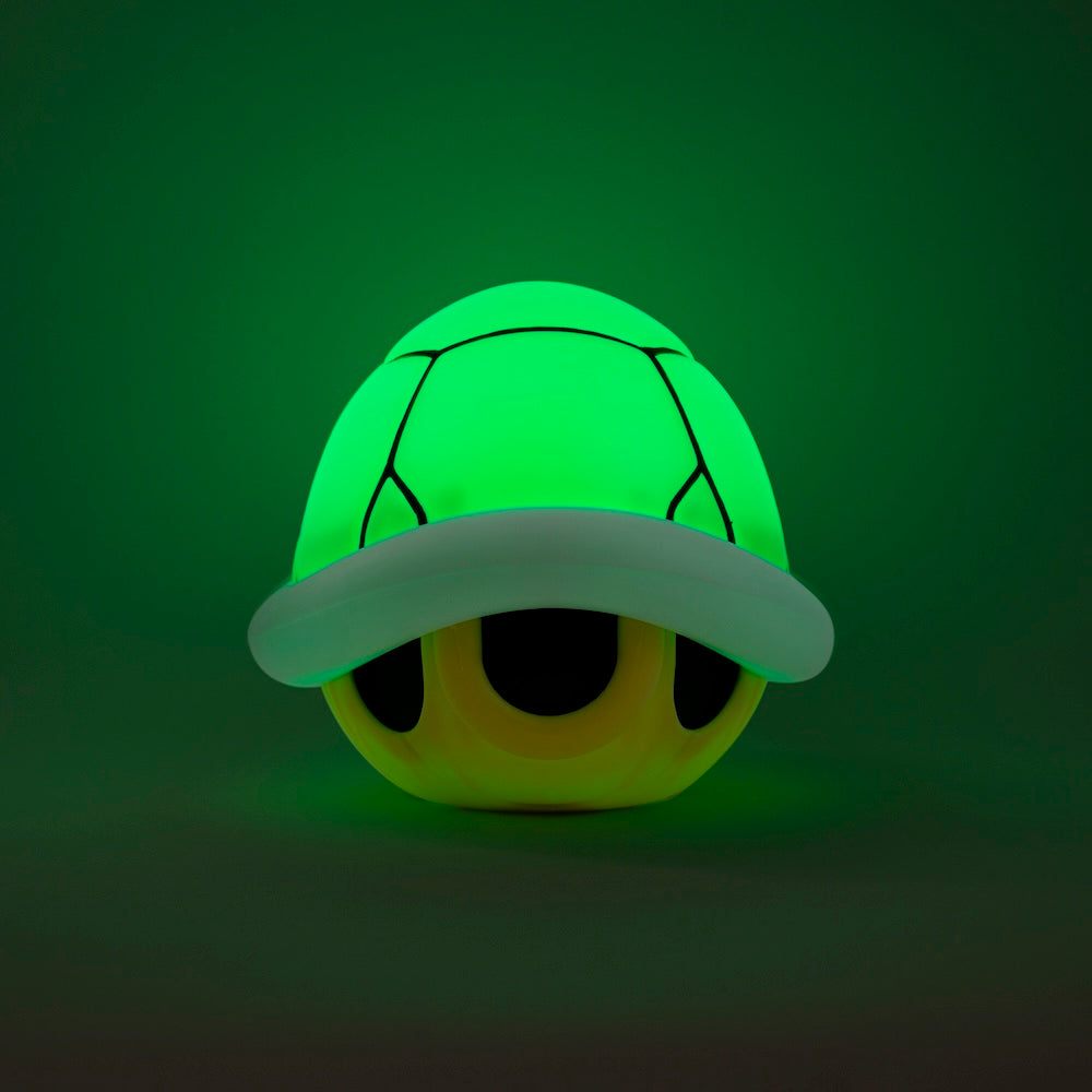 SUPER MARIO - Carapace Verte - Lampe Décorative avec Son 15cm