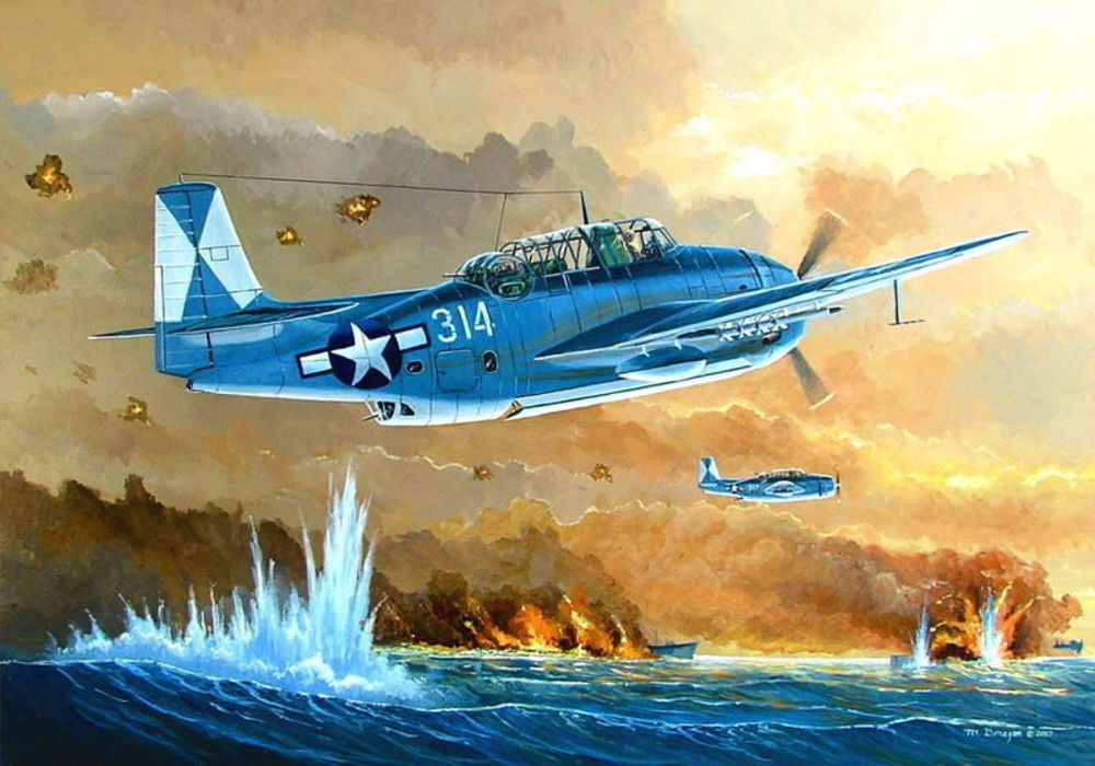 TBM-3 Avenger Torpedo Bomber