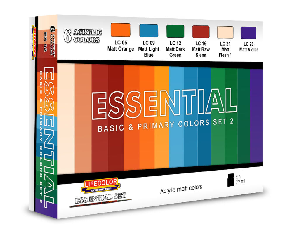 Essential Basic & Primary Colors Set 2