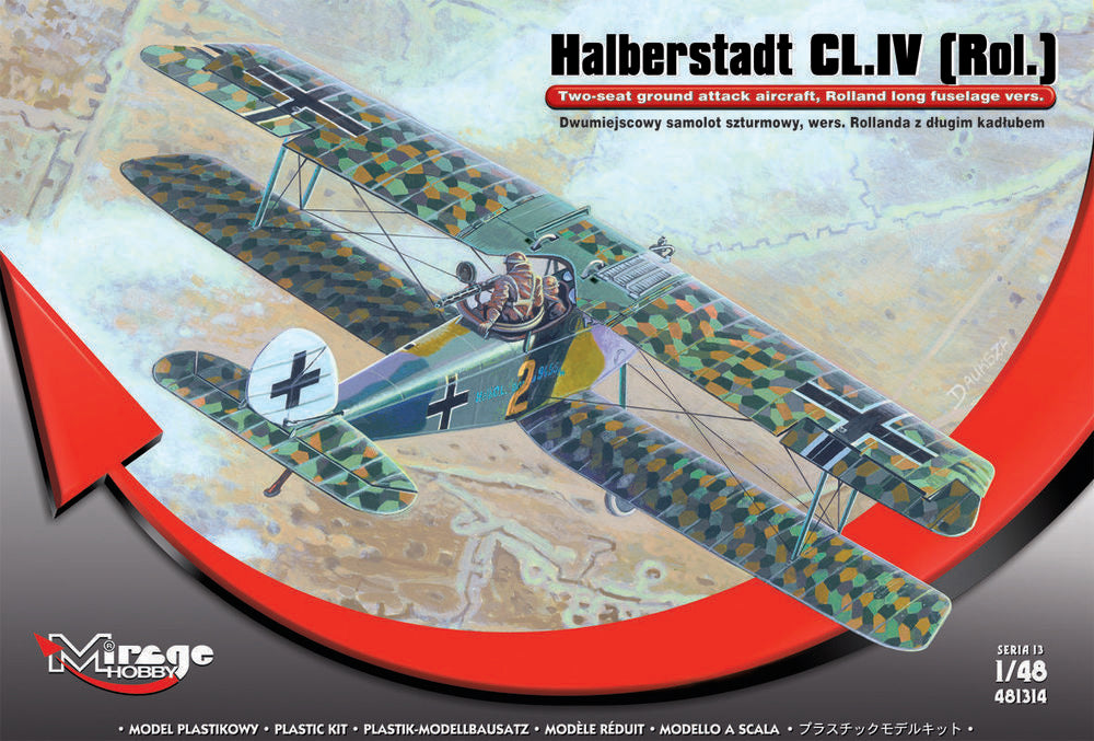 Halberstadt CL.IV(Rol)Twi-seat ground su