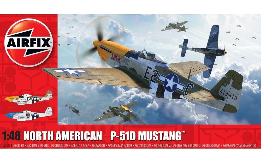 North American P51-D Mustang(Filletless Tails)