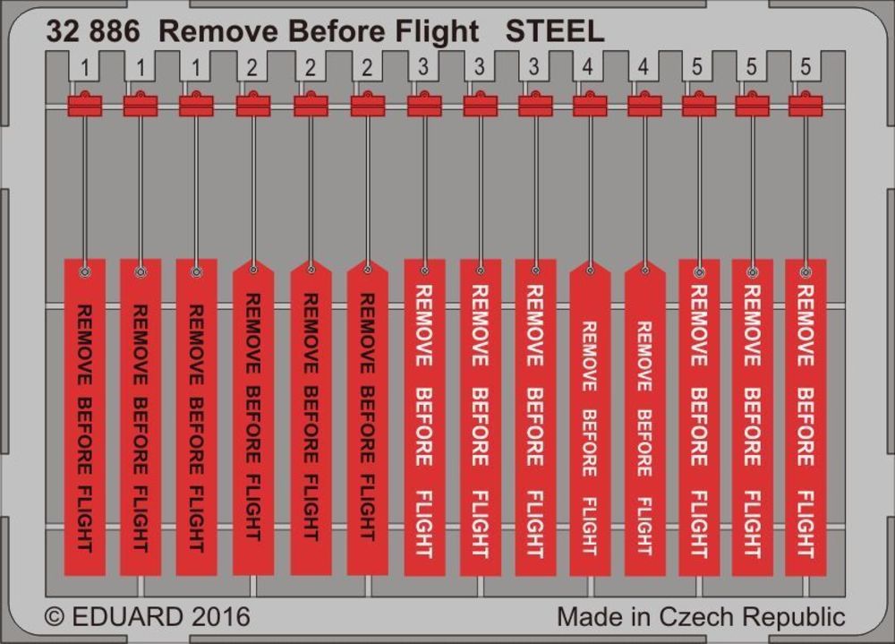 Remove Before Flight STEEL