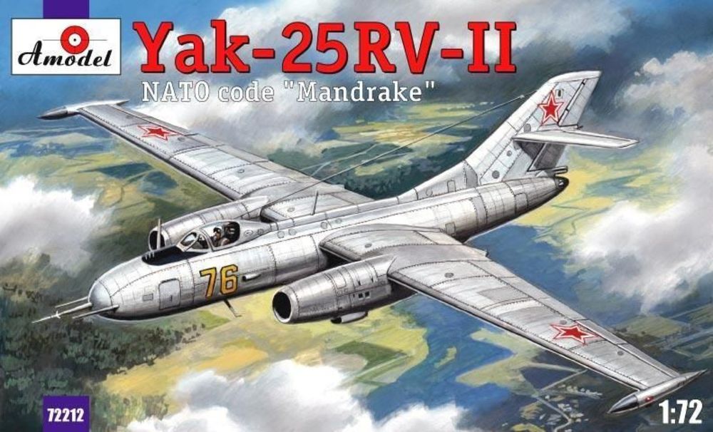 Yakovlev Yak-25RV-II Mandrake sovj. int.