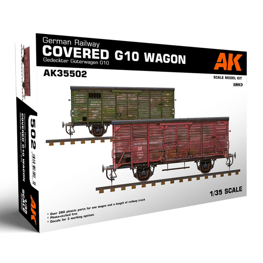 GERMAN RAILWAY COVERED G10 WAGON GEDECKTER G��TERWAGEN G10 1/35