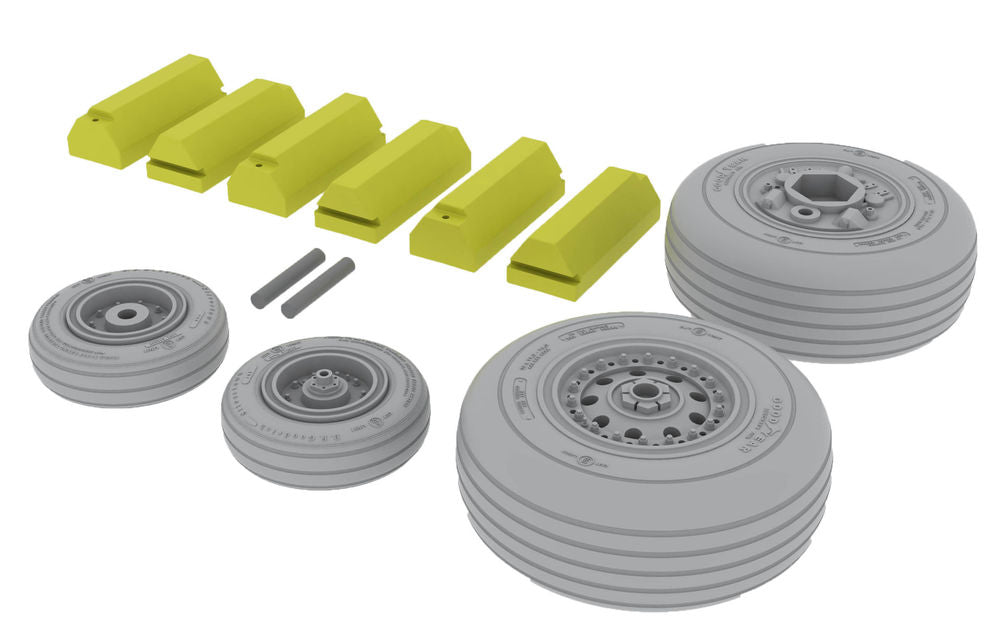 F-4J/S wheels for Tamiya