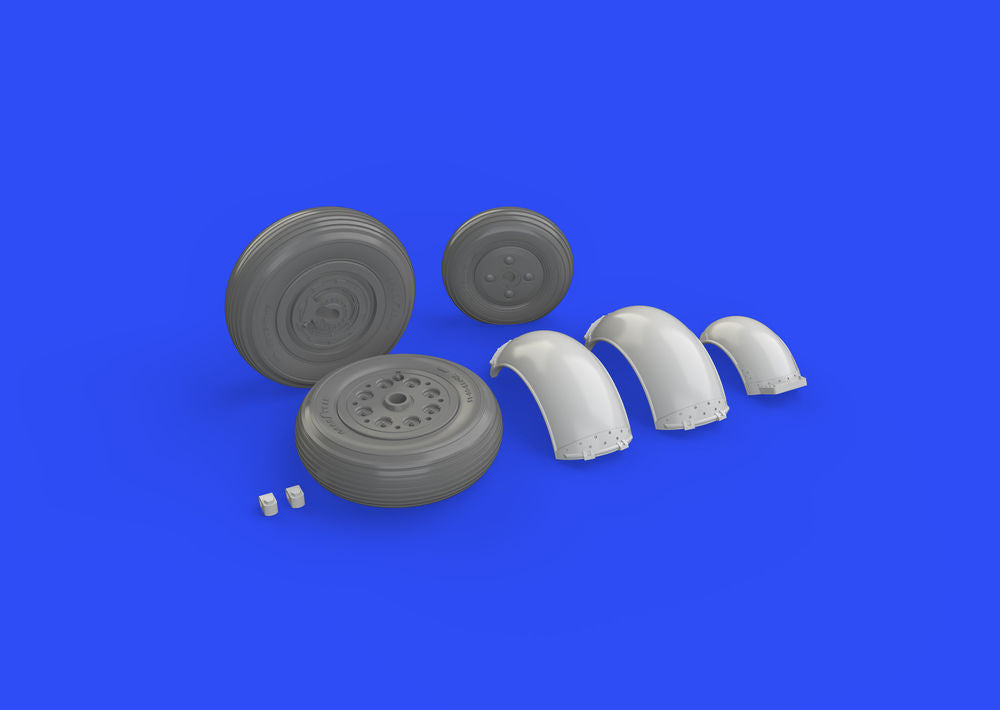 Meteor F.8 wheels for Airfix