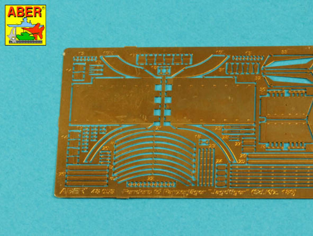 Jagdtiger  ���Front & Rear Fenders  -(Tamiya)