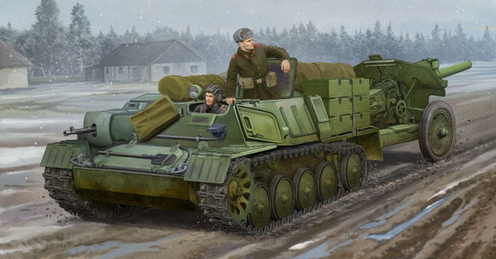 Soviet AT-P artillery tractor