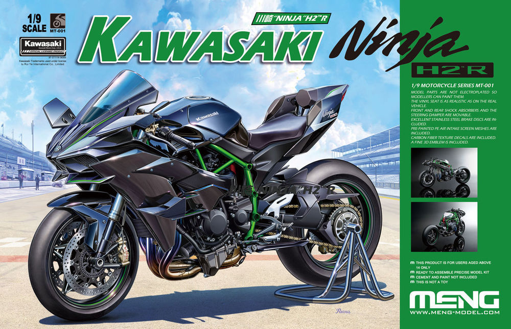 Kawasaki Ninja H2R (Pre-colored Edition)