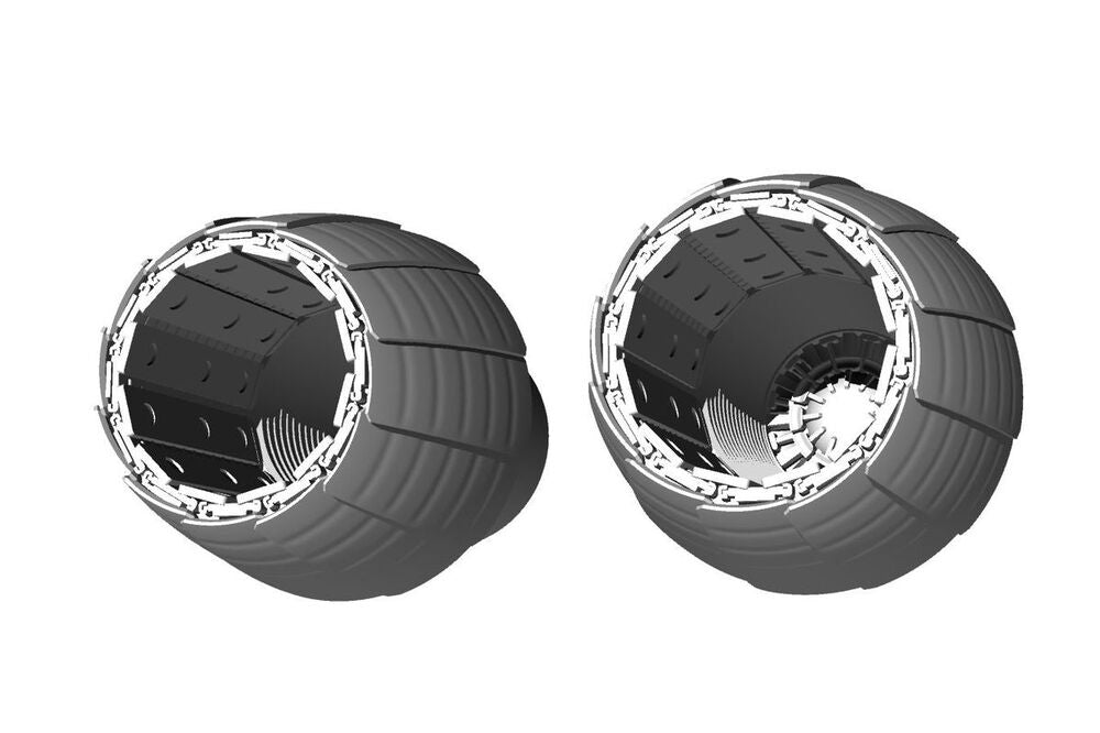 F_A-18 E_F engine nozzles (Hasegawa kit)