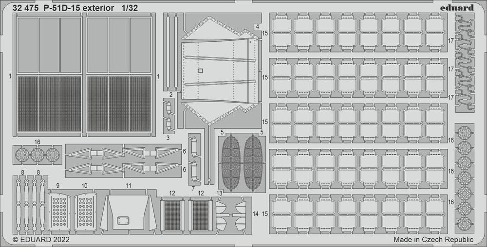 P-51D-15 exterior for REVELL