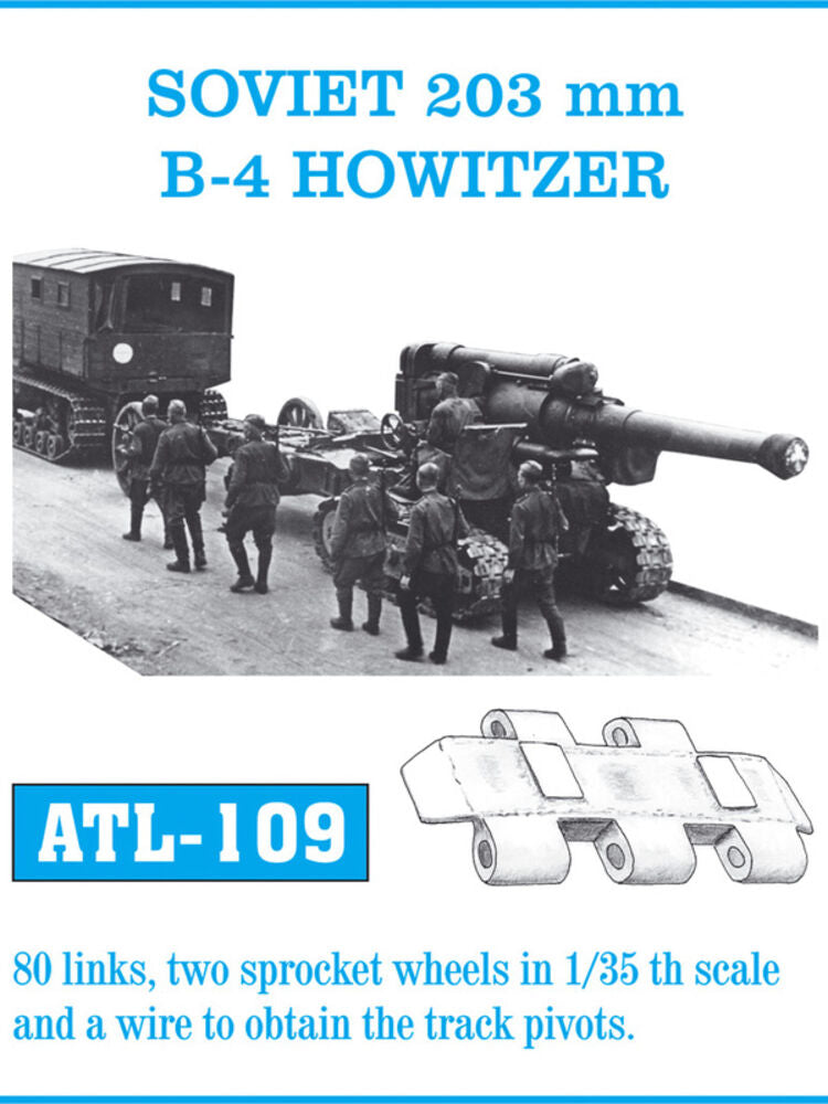 Tracks for Soviet 203mm B-4 Howitzer