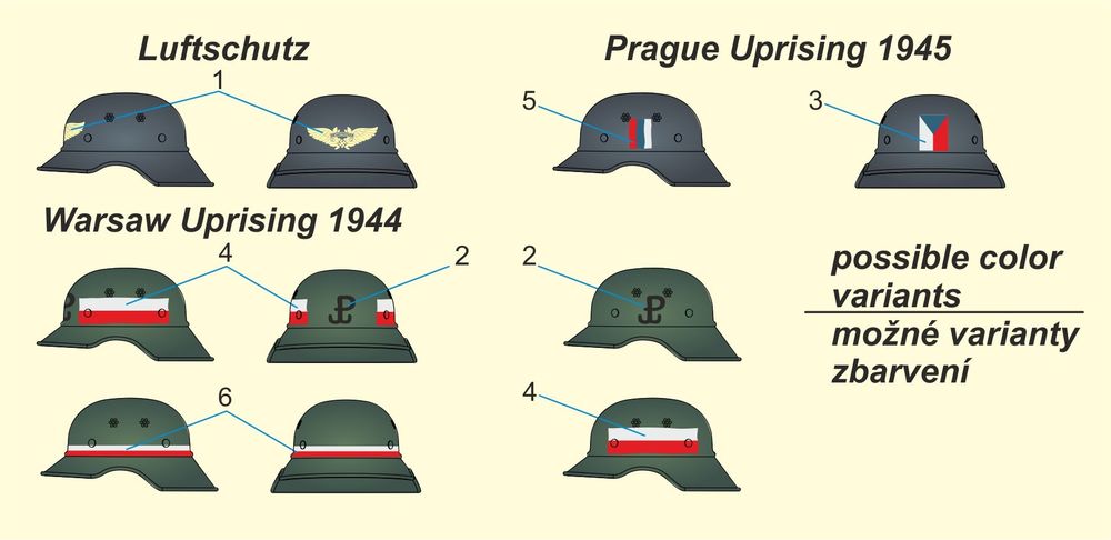 Luftschutz Helmet (2pcs)