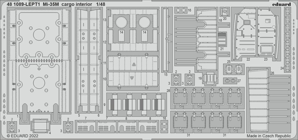 Mi-35M cargo interior for ZVEZDA