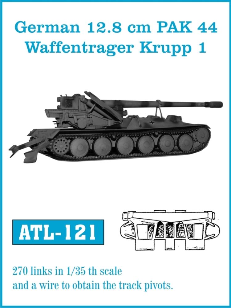 Tracks for German 12.8 cm PAK 44 Waffentrager Krupp 1