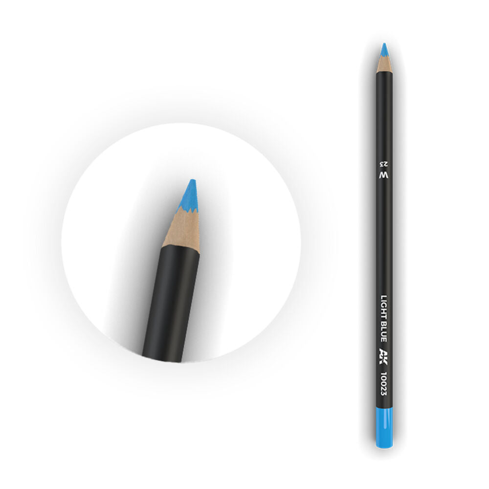 Watercolor Pencil Light Blue