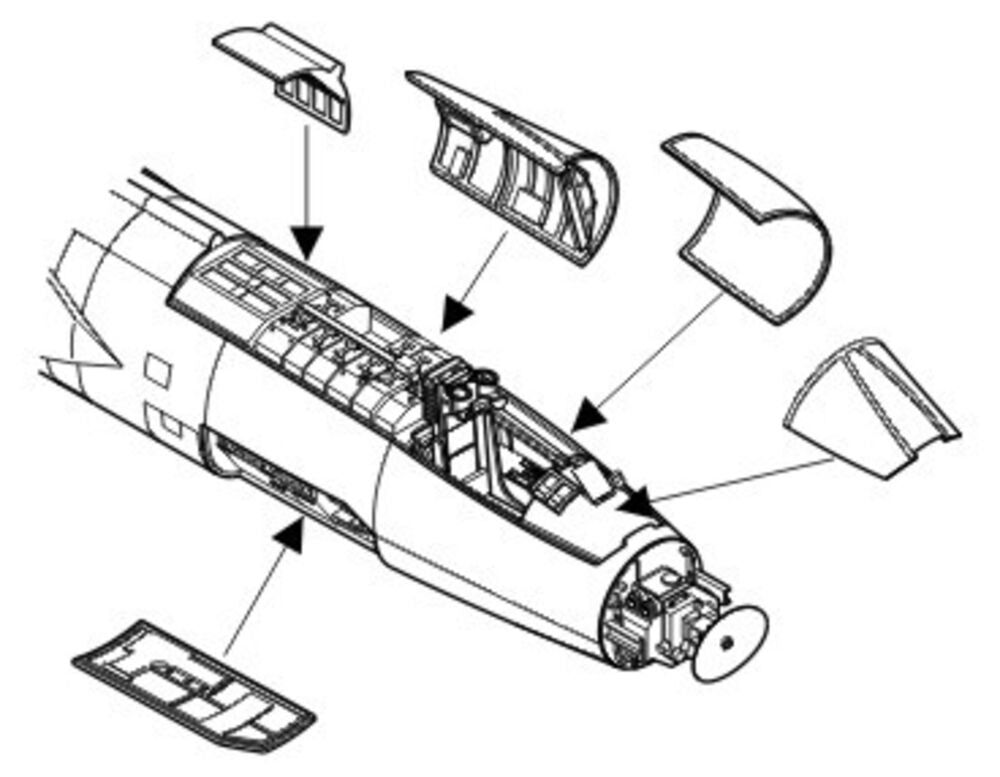 F-104S/G Interior Set