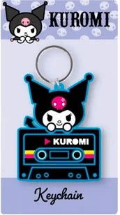 KUROMI - Blue - Rubber Keychain