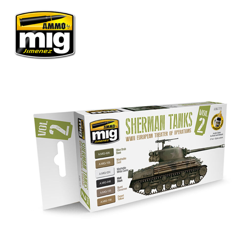 Sherman Tanks Vol. 2 (WWII European Theater of Operations)