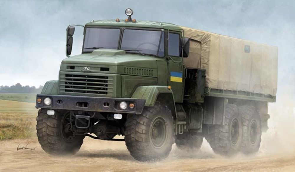 Ukraine KrAZ-6322 Soldier Cargo Truck