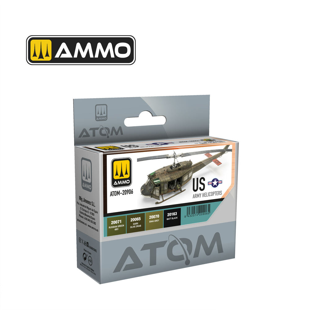 ATOM US Army Helicopters Set