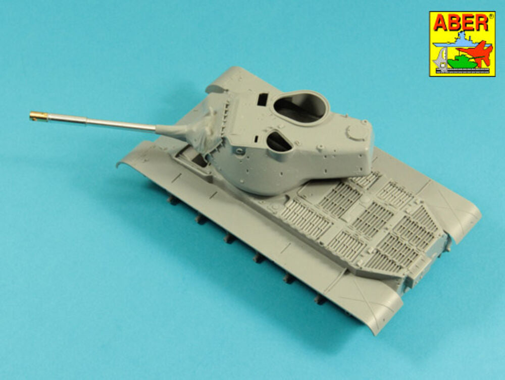 90 mm M-36 tank barrel  cyrindrical Muzzle Brake with mantlet cover for U.S. M47 Patton