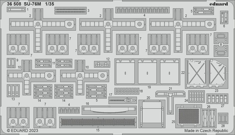 SU-76M 1/35 ZVEZDA