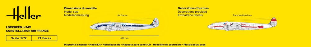 STARTER KIT L-749 Constellation A.F.