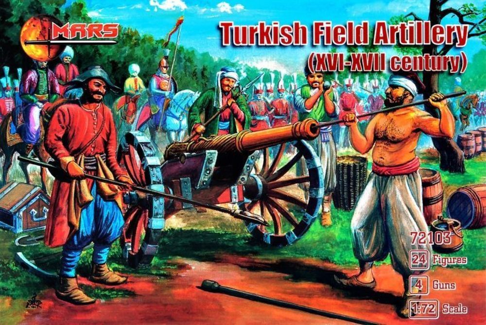 Turkish field artillery,XVI-XVII century